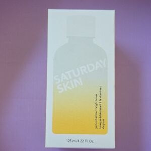 Saturday Skin Vitamin C Brightening Toner - Yellow